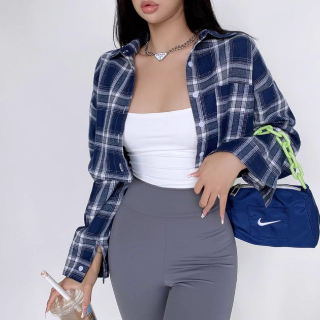FLANNEL BUTTON UP - Aumori