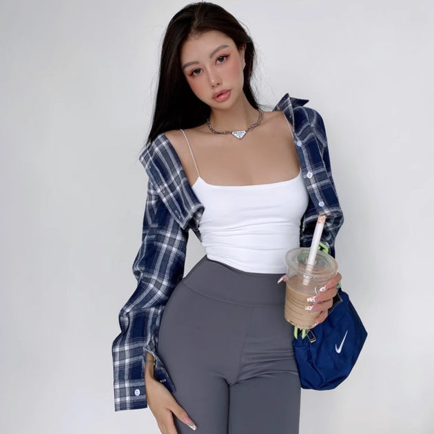 FLANNEL BUTTON UP - Aumori