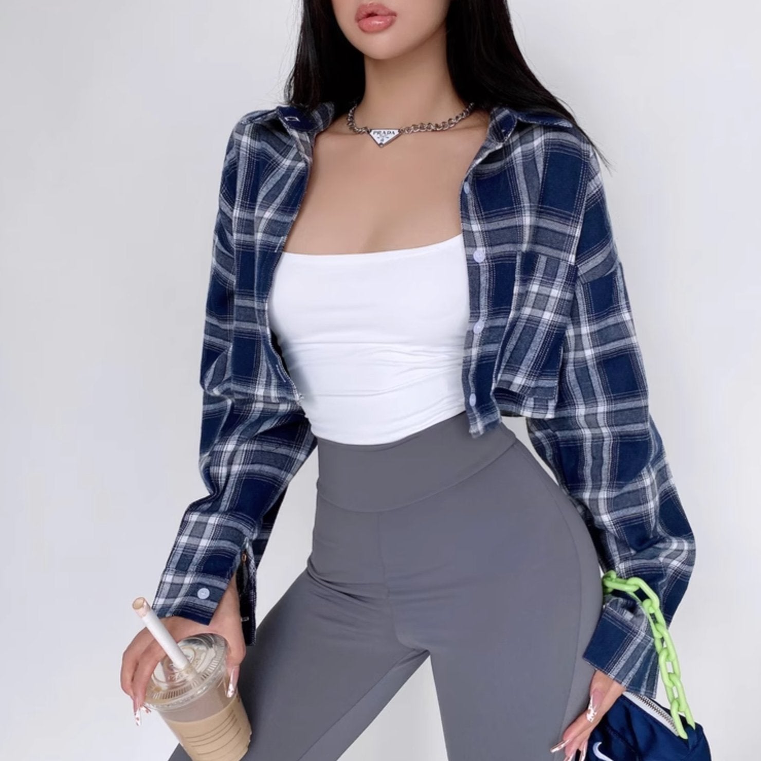 FLANNEL BUTTON UP - Aumori