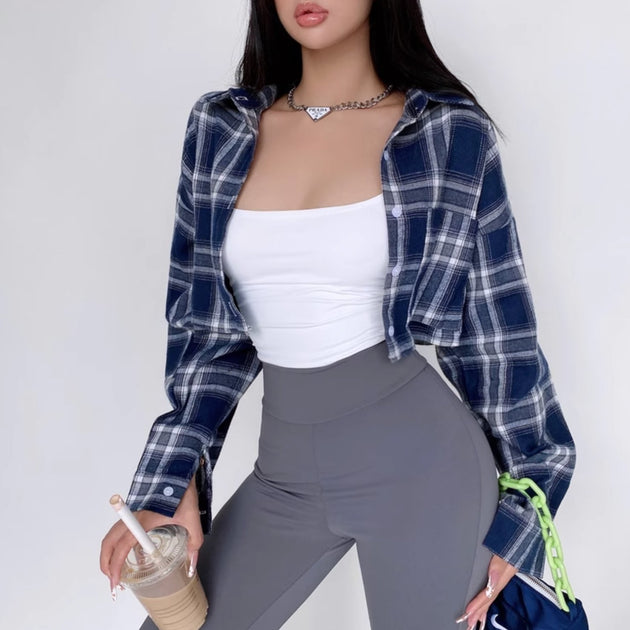 FLANNEL BUTTON UP - Aumori