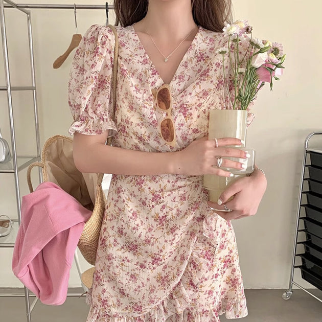 FLORAL DRESS - Aumori