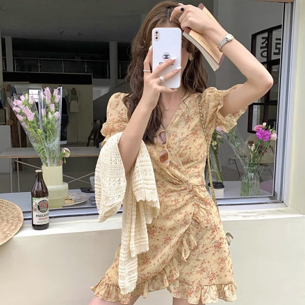 FLORAL DRESS - Aumori