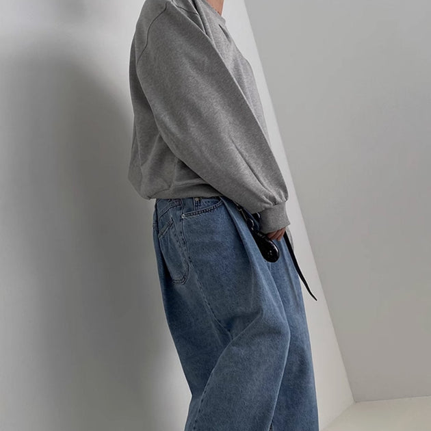 FOLDED SWEATER - Aumori
