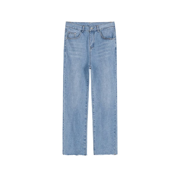 FOLDED WASHED JEANS - Aumori
