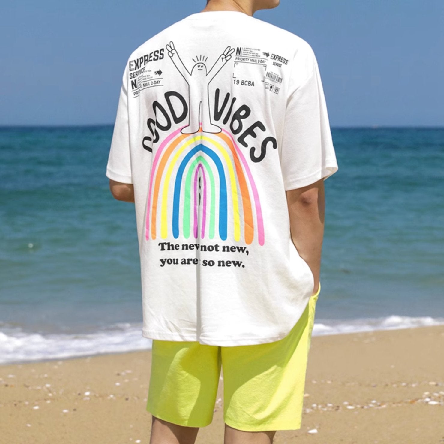 GOOD VIBES T - SHIRT - Aumori