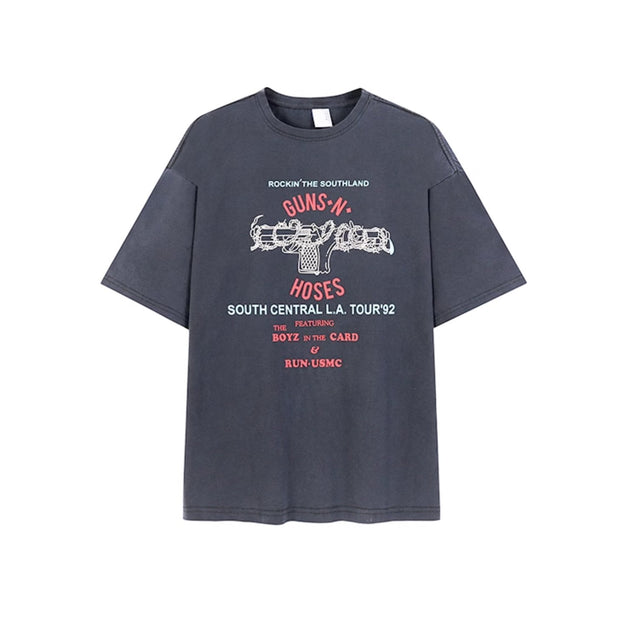 GUNS N HOSES T - SHIRT - Aumori