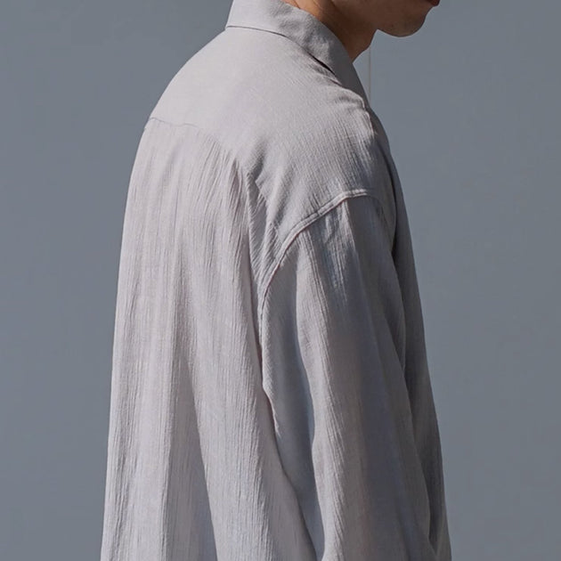 HALF BUTTON SHIRT - Aumori