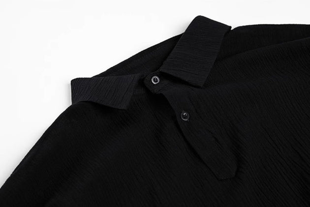 HALF BUTTON SHIRT - Aumori