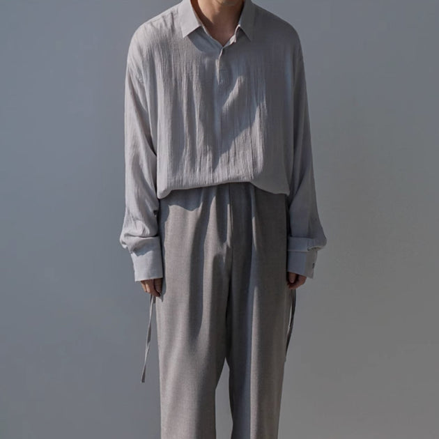 HALF BUTTON SHIRT - Aumori
