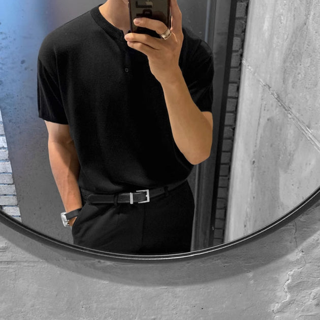 HALF - BUTTON SHORT SLEEVE - Aumori