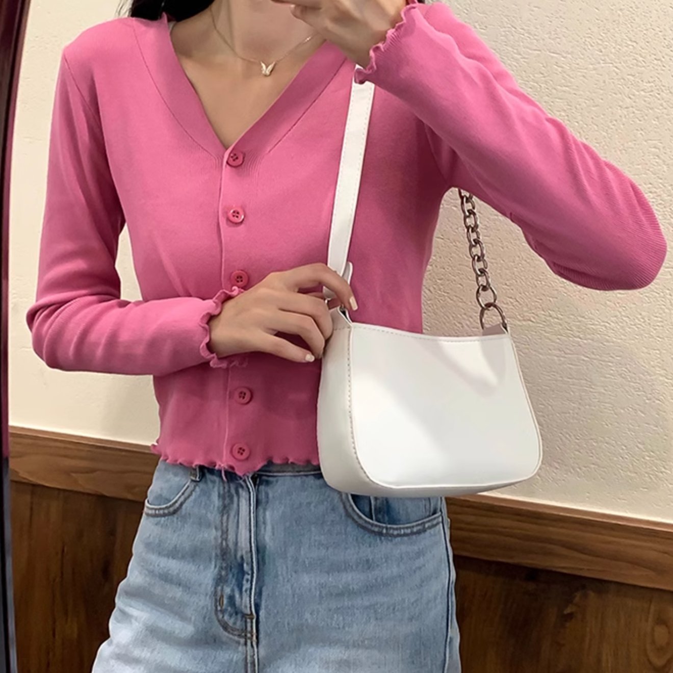 HALF CHAIN BAG - Aumori