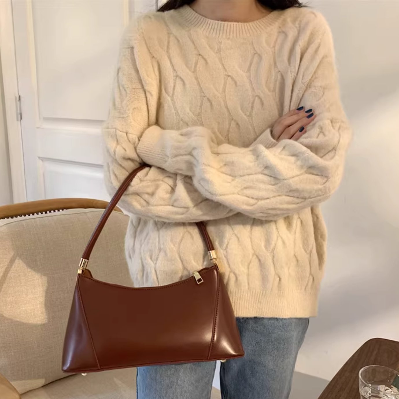 HALF MOON BAG - Aumori