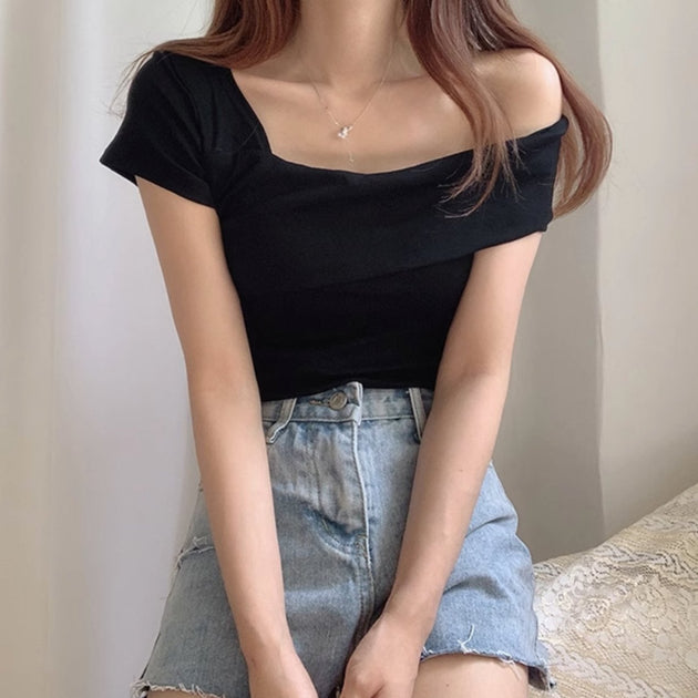 HALF SHOULDER TOP - Aumori