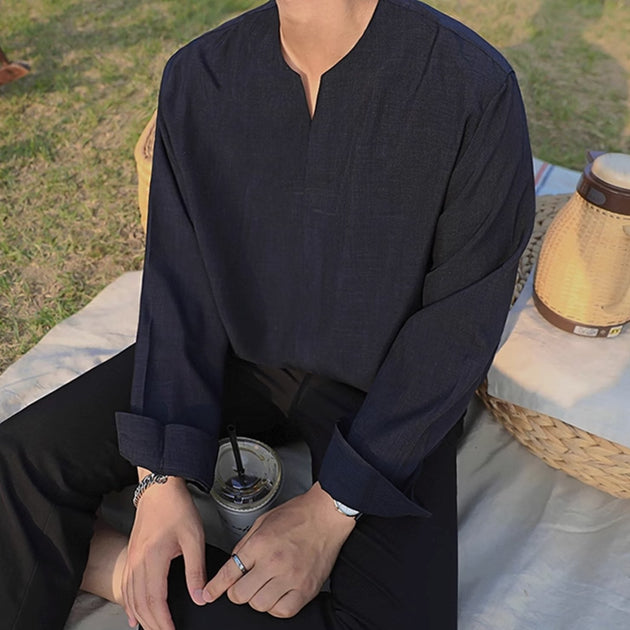HALF V SHIRT - Aumori
