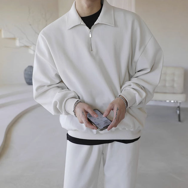 HALF - ZIP PULLOVER - Aumori