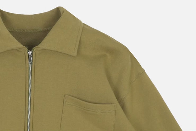 HALF - ZIP SHORT SLEEVE - Aumori