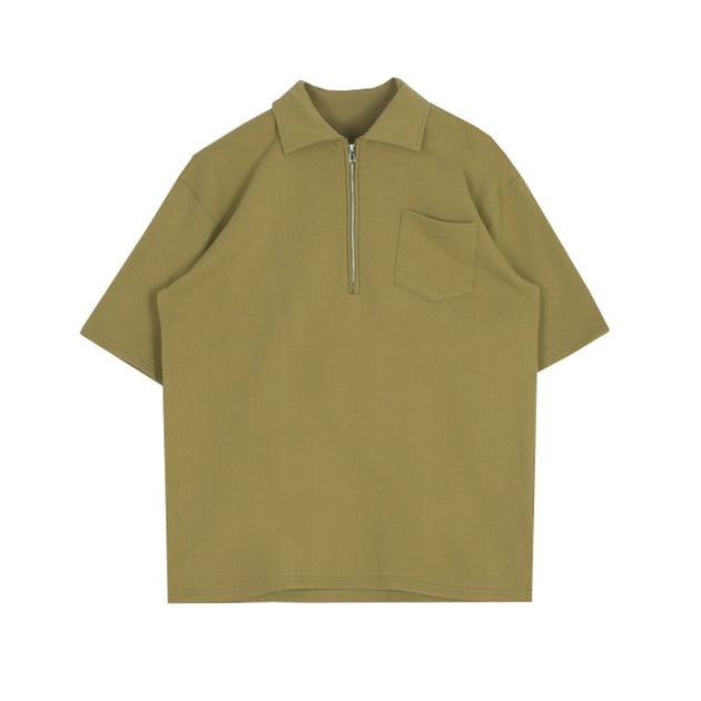 HALF - ZIP SHORT SLEEVE - Aumori