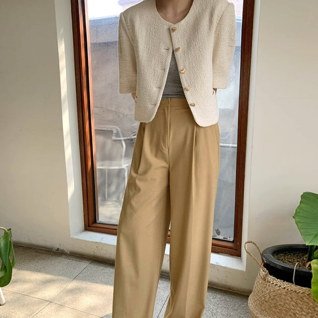 HEART BUTTON TOP - Aumori
