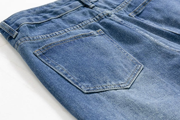 HIGH ANKLE JEANS - Aumori