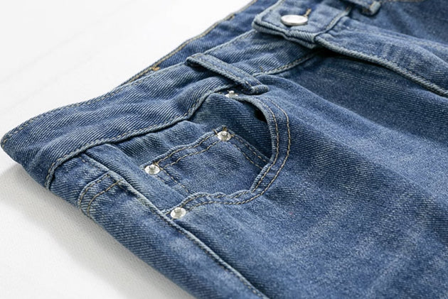 HIGH ANKLE JEANS - Aumori