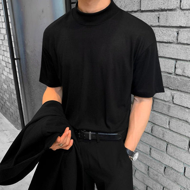 HIGH COLLAR T - SHIRT - Aumori
