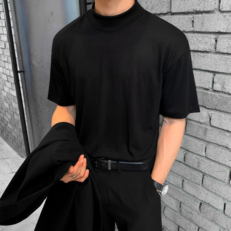 HIGH COLLAR T - SHIRT - Aumori