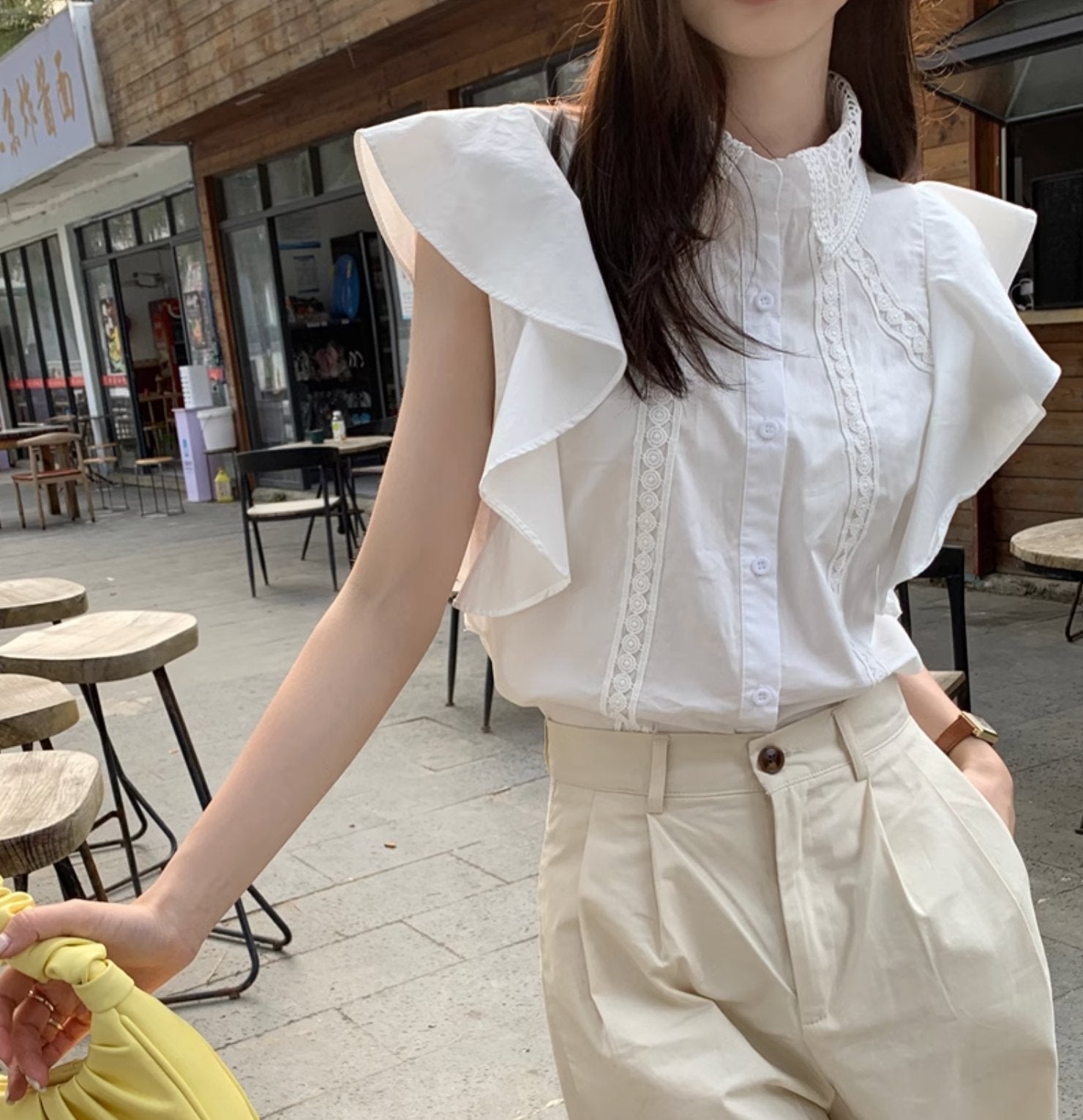 HIGH SLEEVE SHIRT - Aumori