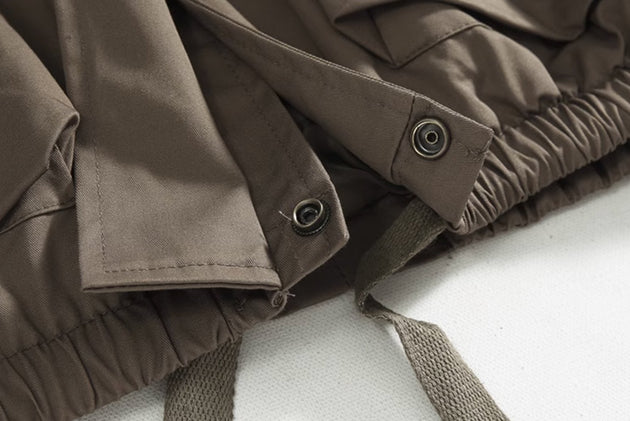 HOODED TECHNICAL JACKET - Aumori
