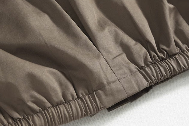HOODED TECHNICAL JACKET - Aumori