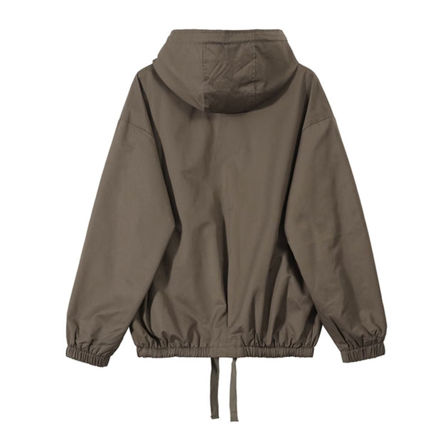 HOODED TECHNICAL JACKET - Aumori