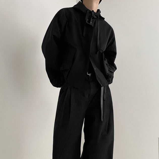 HOODED TECHNICAL JACKET - Aumori