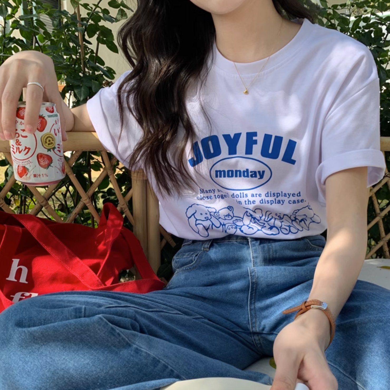 JOYFUL GRAPHIC T - SHIRT - Aumori