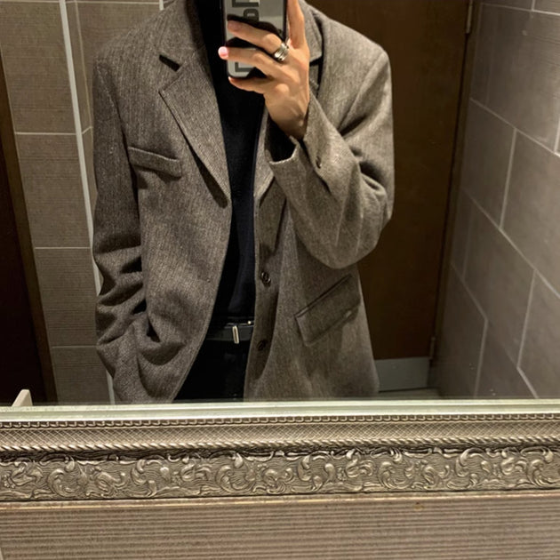 KNITTED BLAZER - Aumori