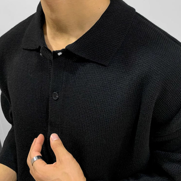 KNITTED BUTTON UP CARDIGAN - Aumori