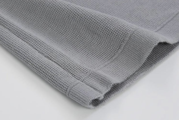 KNITTED BUTTON UP CARDIGAN - Aumori