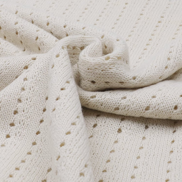 KNITTED SLEEVELESS VEST - Aumori