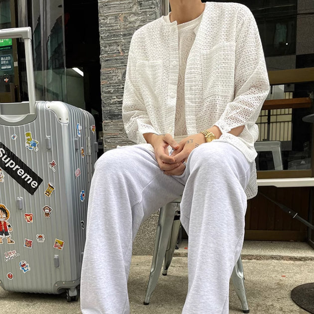 KNITTED SUMMER CARDIGAN - Aumori