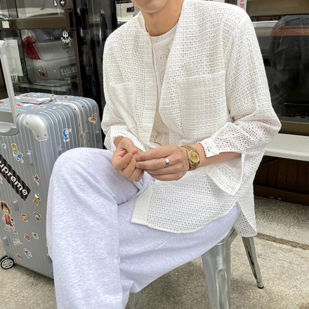 KNITTED SUMMER CARDIGAN - Aumori