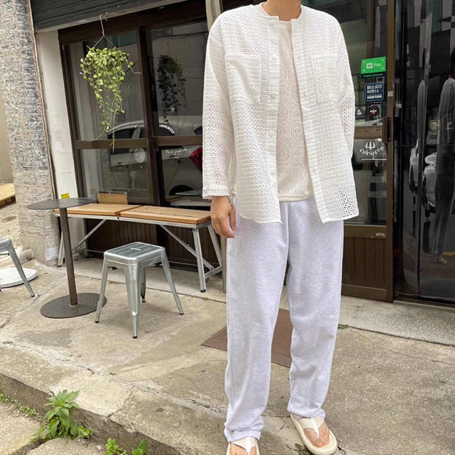 KNITTED SUMMER CARDIGAN - Aumori