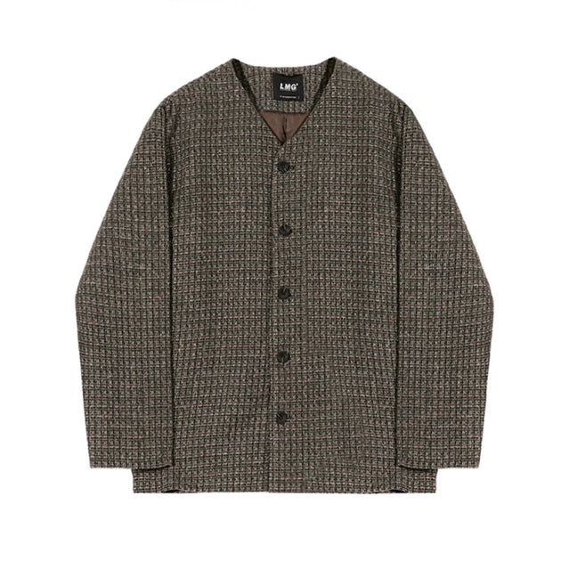 KNITTED V - NECK JACKET - Aumori