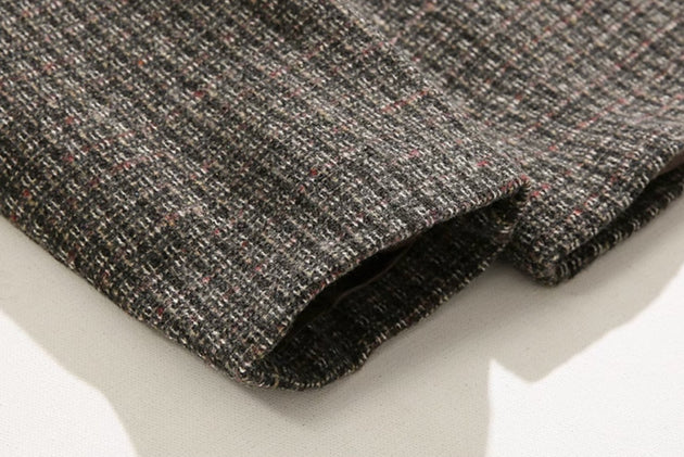 KNITTED V - NECK JACKET - Aumori