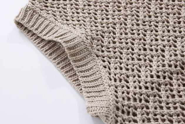 KNITTED VEST - Aumori