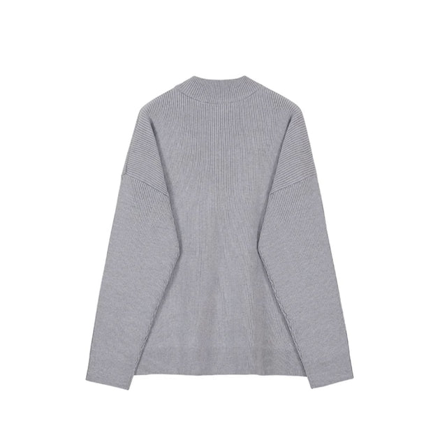 KNITTED ZIP - UP JACKET - Aumori
