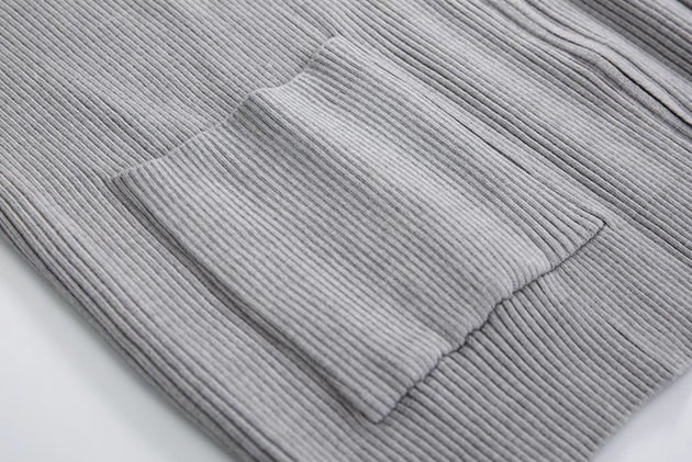 KNITTED ZIP - UP JACKET - Aumori