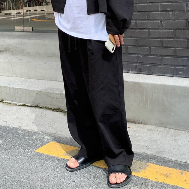LARGE DRAWSTRING PANTS - Aumori