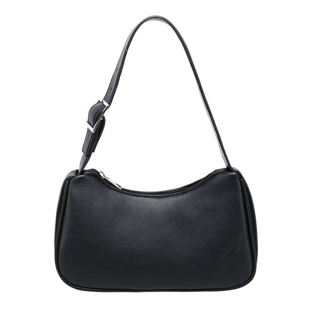LEATHER CRESCENT BAG - Aumori