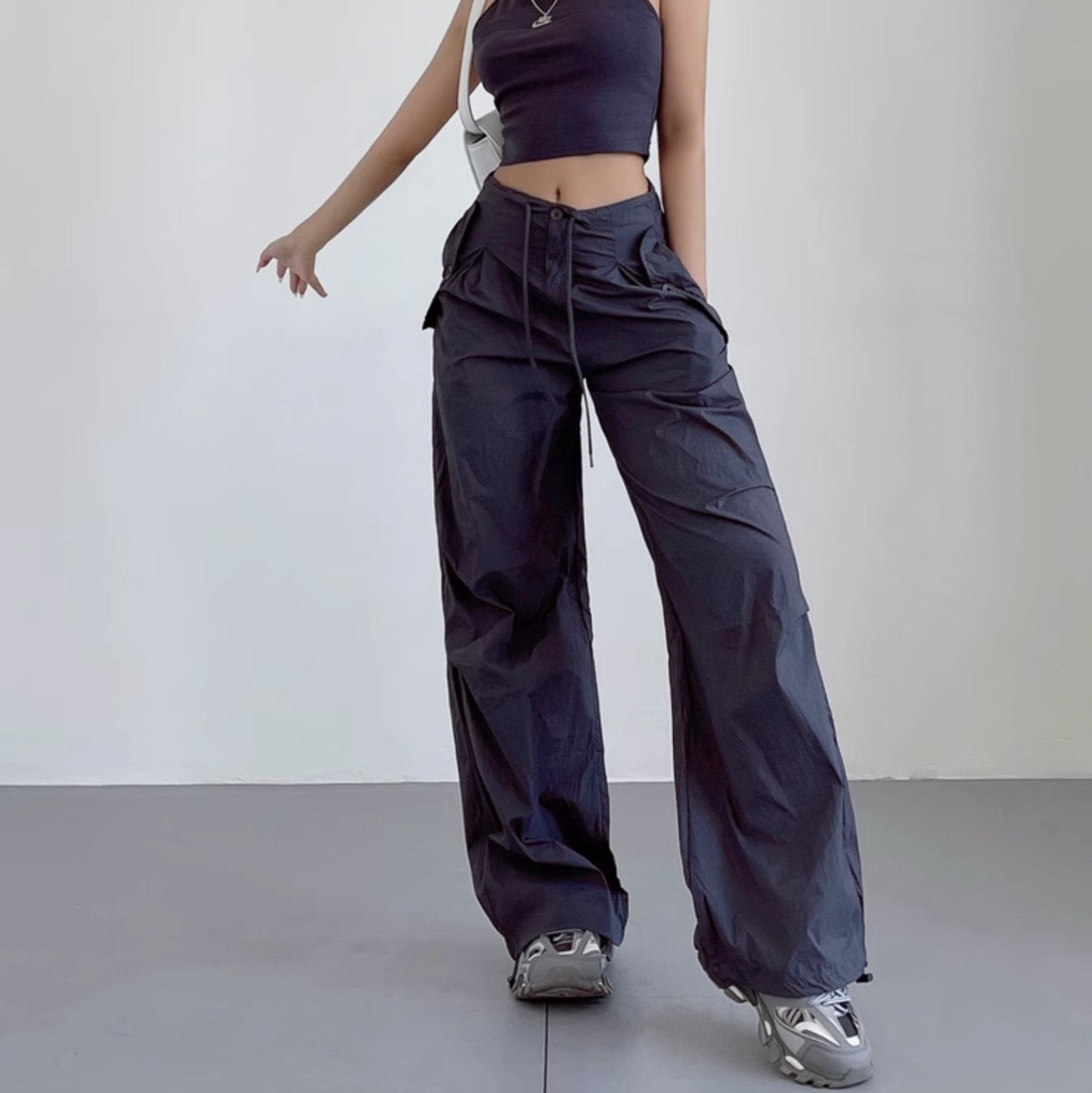 LIGHT CARGO PANTS - Aumori