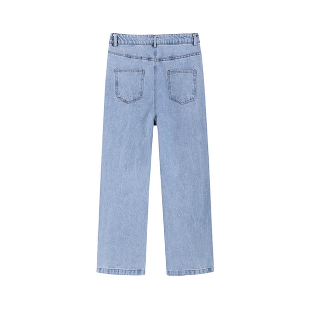 LIGHT STRAIGHT DENIM - Aumori