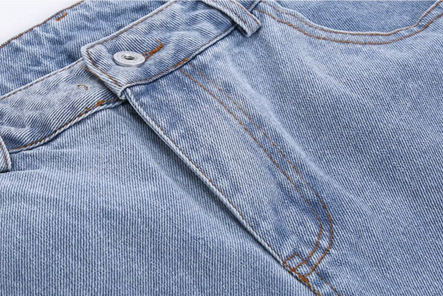 LIGHT STRAIGHT DENIM - Aumori