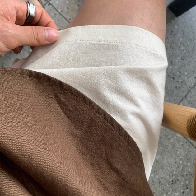 LINEN SHORTS - Aumori